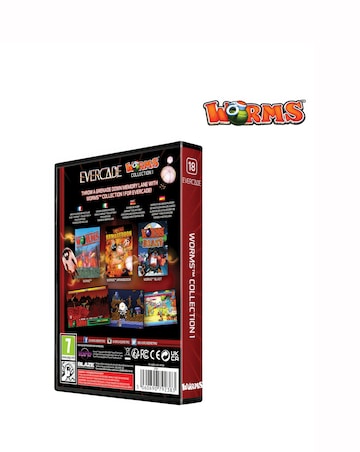 Worms Cartridge 1 (Blaze Evercade)