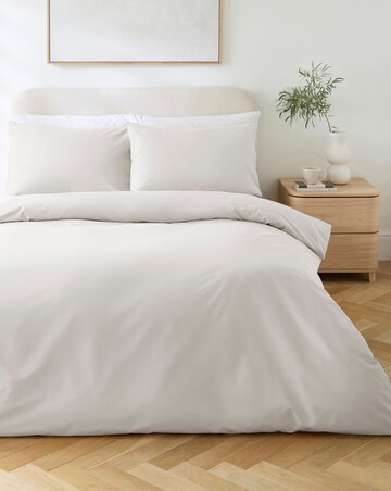 Non Iron Plain Dye Housewife Pillowcase Pair