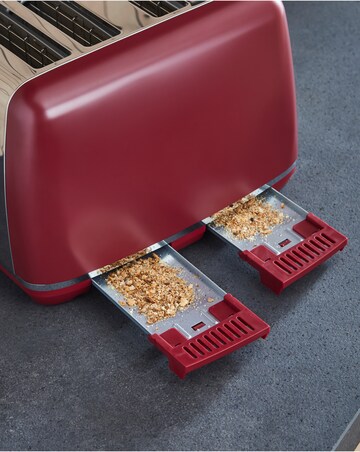 Morphy Richards Accents Pyramid Kettle & Toaster Rhubarb