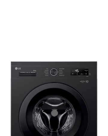 LG Series 2 Direct Drive? W4X1095NNK 9 kg Washer Dryer - Onyx Black - A/E Rated