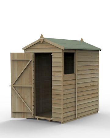4LIFE Apex Shed 4x6 - Single Door - 1 Window (Home Delivery)