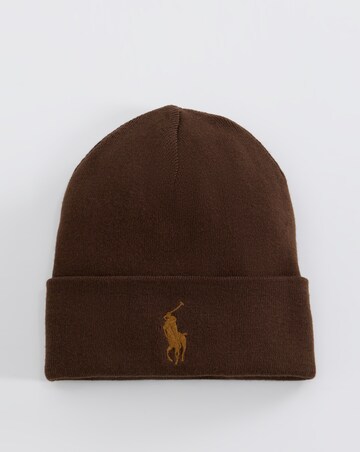 Polo Ralph Lauren Classic Beanie - Brown