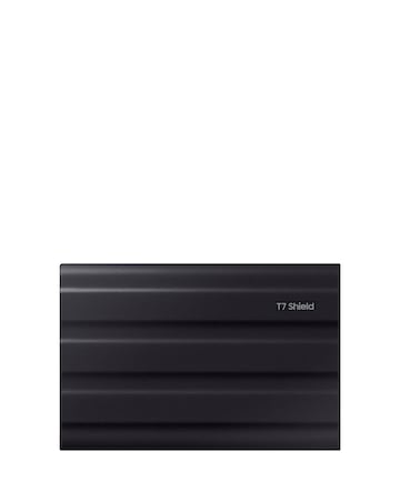 Samsung SSD T7 Shield USB 3.2 Gen 2 2TB Portable Hard Drive - Black