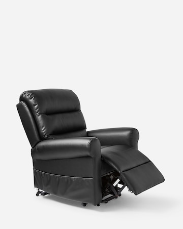 Brockton Faux Leather Electric Recliner Armchair