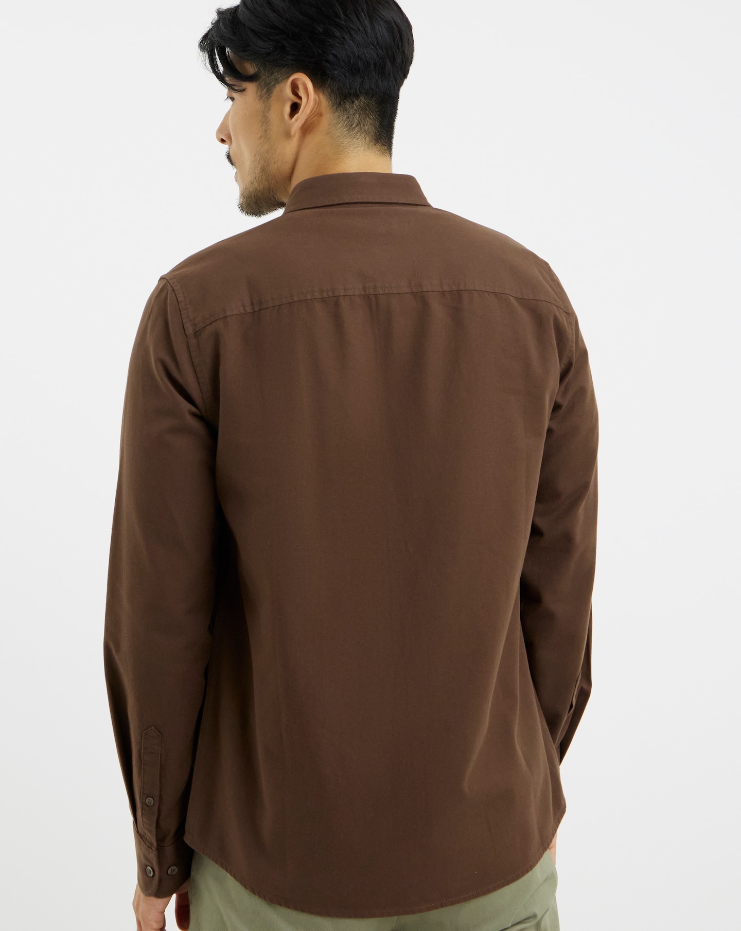 Long Sleeve Oxford Shirt Long | Jacamo