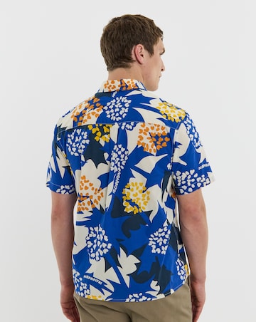 Napapijri Ronge Printed Shirt - Blue Multi