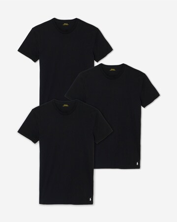 Polo Ralph Lauren 3 Pack Short Sleeve Lounge T-Shirt - Black
