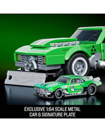 Mattel Brick Shop Hot Wheels Speed Series Chevrolet Custom 68 Camaro Set