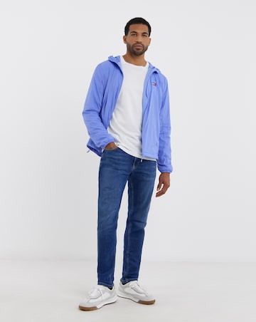 Tommy Jeans Fleece Lined Chicago Jacket - Light Blue