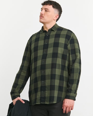 Jack & Jones Gingham Shirt - Green