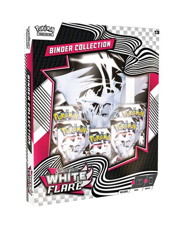 Pokemon Trading Card Game (TCG): Scarlet & Violet White Flare Binder Collection