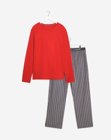 Tommy Hilfiger Multi T-Shirt & Woven Pant Pyjama Set