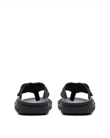 Clarks Wesley Sun Flip Flop - Black