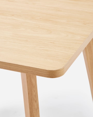 Oslo Dining Table with 6 Emilie Fabric Chairs