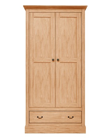 Julipa Ashford 2 Door 1 Drawer Wardrobe