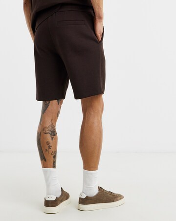 BOSS BB Jersey Sweat Short - Dark Brown