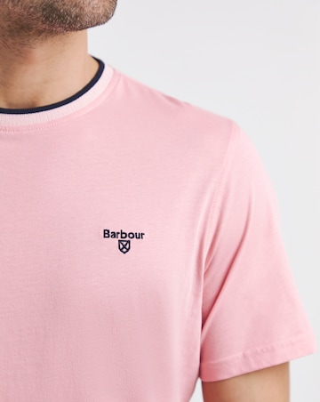 Barbour Short Sleeve Cornsay Tailored T-Shirt - Pink