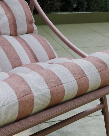 Charles Bentley Truffle Stripe Bistro Set