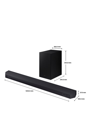 Samsung HW-Q600C 3.1.2ch Soundbar with Wireless Subwoofer