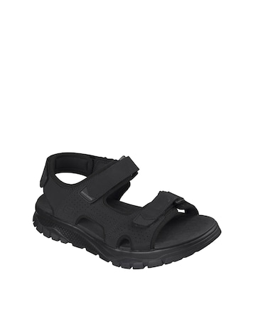 Skechers Wagner 3 Strap River Sandal - Black