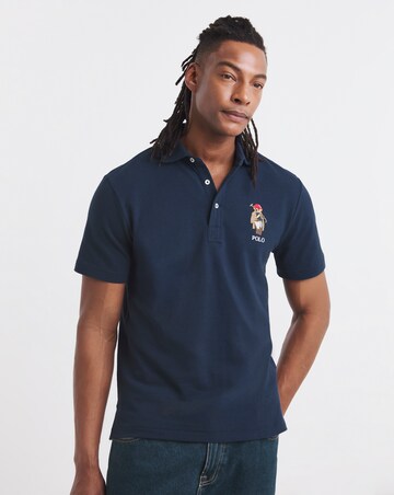 Polo Ralph Lauren Short Sleeve Bear Polo - Navy