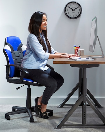 X Rocker Saturn Gaming Chair for Juniors - Blue