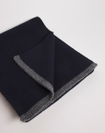 BOSS Navy Iconic Scarf