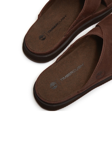 Timberland Casco Cove Slide Sandal - Dark Brown