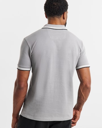 BOSS Short Sleeve Classic Paddy Polo - Grey