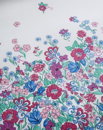 Julipa Zola Floral Trail Cotton Blend Reversible Duvet Set