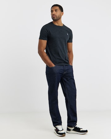 Polo Ralph Lauren Classic Short Sleeve T-Shirt - Black Marl