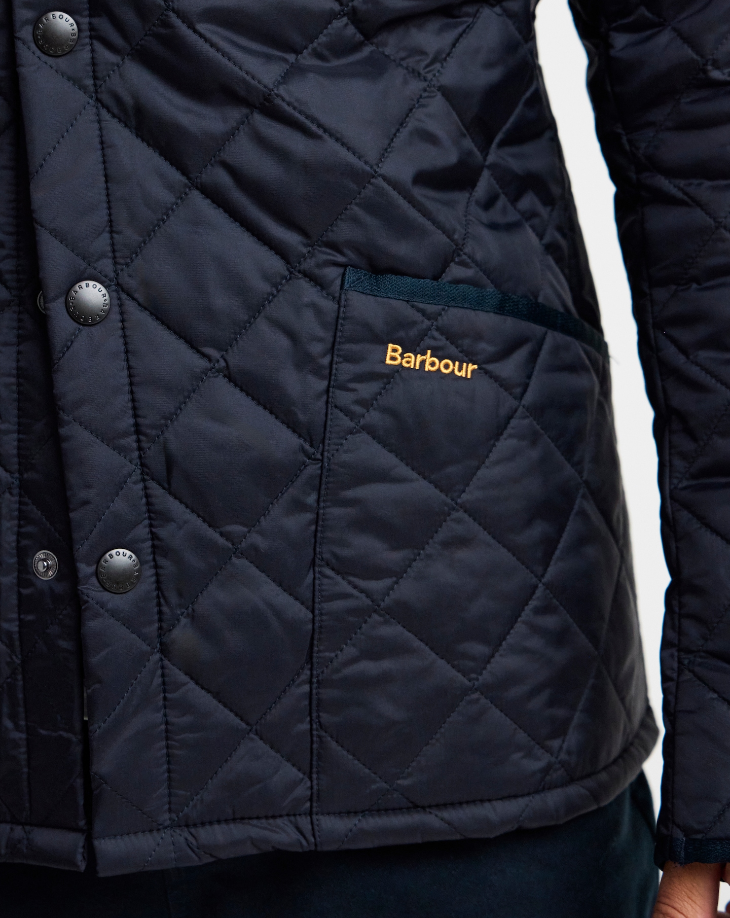 Barbour Heritage Liddesdale Quilted Jacket - Navy | Jacamo
