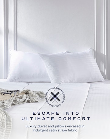 Snuggledown Luxuriously Soft & Cosy Bundle - 13.5 Tog Duvet + 2 Medium Pillows