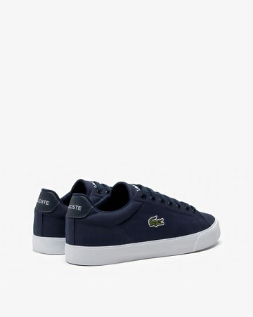 Lacoste Lerond Set Canvas Trainer - Navy