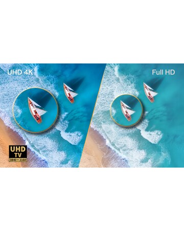 Sharp 4T-C43HK4245KB 43in Smart UHD Tivo LED TV