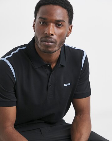 BOSS Short Sleeve Tape Paddy Polo - Dark Blue