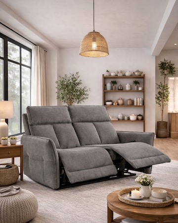 Aspire Ashford Fabric Recliner 2 Seater