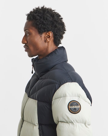 Napapijri Molveno Puffer Coat - Grey