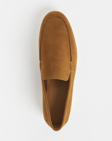 Suede Look Loafer Wide