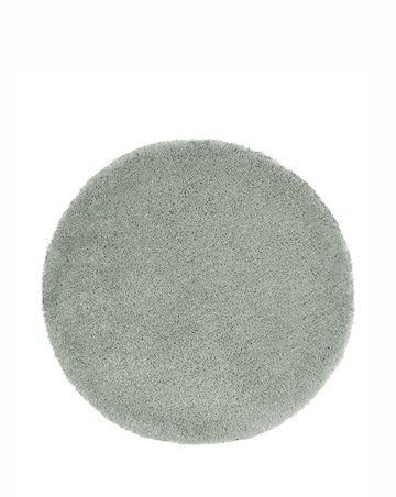 Chicago Light Neutrals Shaggy Circle Rug