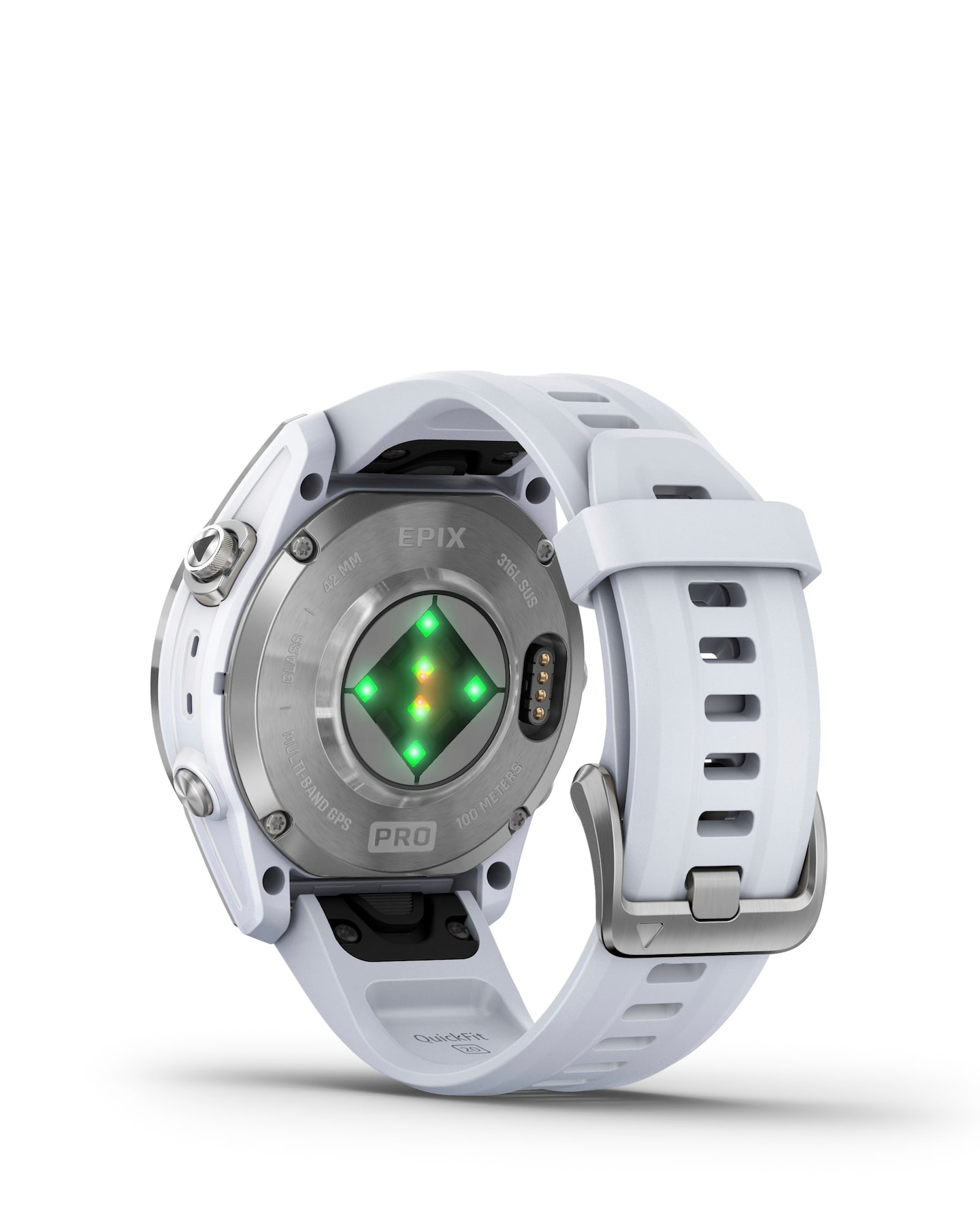 Garmin Epix Pro (Gen 2) 42mm Smart Watch - Silver/Whitestone | Jacamo