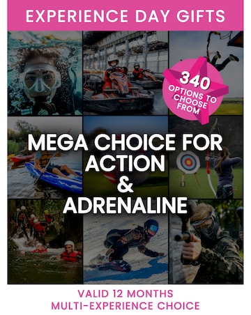Mega Choice Action & Adrenaline - Experience Voucher