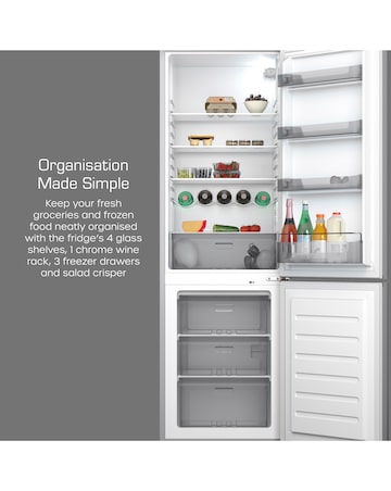 Swan SR11020GRNE Retro 60/40 Fridge Freezer - Grey