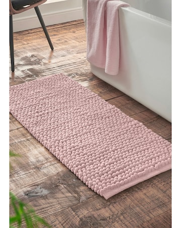 Bianca Aspen Bobble Bathroom Runners
