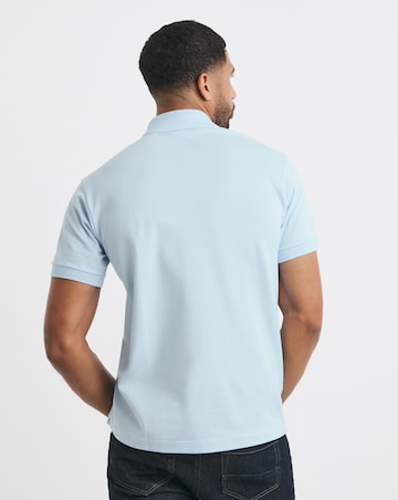 Lacoste Classic Short Sleeve Pique Polo - Light Blue