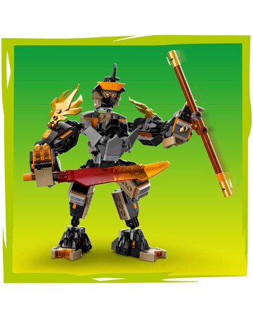 LEGO NINJAGO Cole's Mission Mech & Dragon Zane 71854