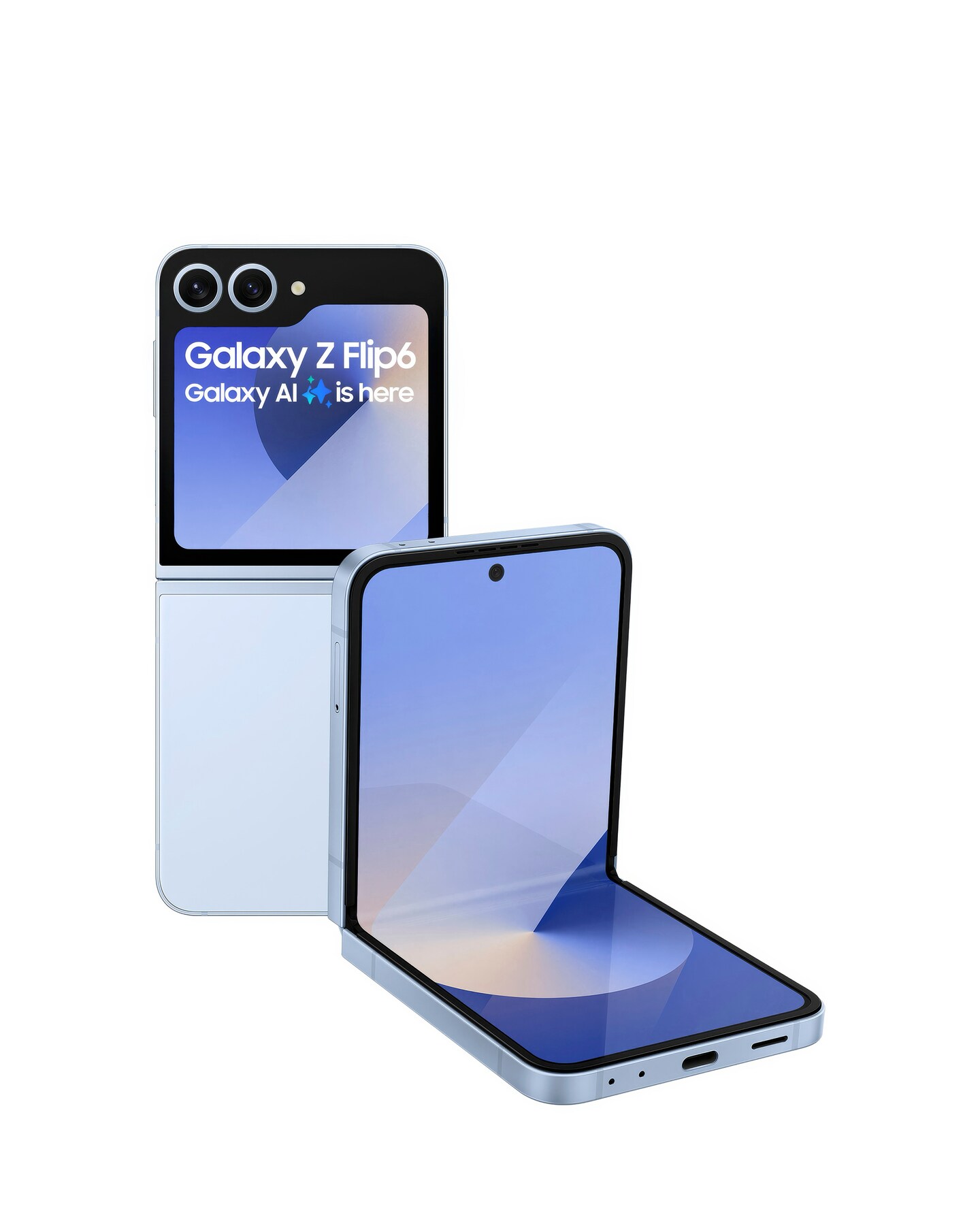 Samsung Galaxy Z Flip6 512GB 5G - Blue - Galaxy AI | Jacamo