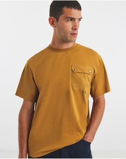 Barbour Short Sleeve Leazes T-Shirt - Bronze