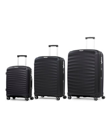 Rock Sunwave 3pc Suitcase Set