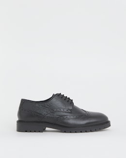 Leather Brogues Extra Wide Fit